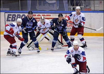 ХК «Рязань» на домашнем льду проиграл пятый матч серии «Ижстали» и завершил сезон